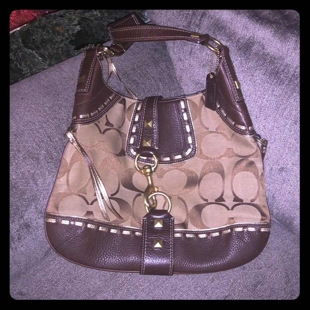 Coach handbag - Brown -  Classic
